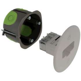 Boîte d'applique DCL R'Box D 54 mm profondeur 40 mm|Bizline-BIZ500154