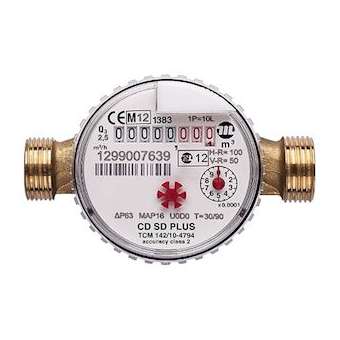 COMPTEUR DIVISIONNAIRE 130 MM DN20 - 1' MALE EAU CHAUDE|Adg-AF9942EC-20