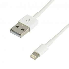 Cordon USB 2.0 A M/Lightning M - 480 Mbps - 2.4A - licence Apple MFI -blanc - 1m|Erard-EAD8335
