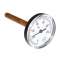 THERMOMETRE 63 AXIAL PLONGEUR 45 CADRAN 0 / 120DEG