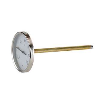 THERMOMETRE 100 AXIAL PLONGEUR 100 CADRAN 0 / 120DEG|Thermador-TMRT100AL100