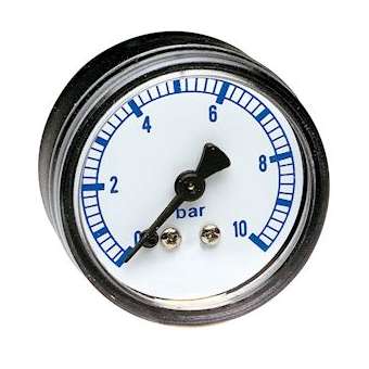 Manomètre D50 Axial 0 à 6 bar - 1/4' M code usine 413006|Thermador-TMRMA06