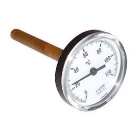 THERMOMETRE 80 AXIAL PLONGEUR 100 CADRAN -30 / 50DEG|Thermador-TMRT3050