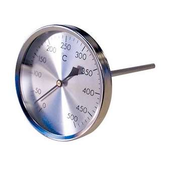 THERMOMETRE POUR GAZ ET FUMEE CADRAN 0 / 500DEG|Thermador-TMRTGAZ