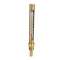 THERMOMETRE VERTICAL DROIT L.160 PLONGEUR 45 - ECHELLE LECTURE 0 / 130DEG