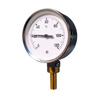 THERMOMETRE 100 RADIAL PLONGEUR 45 CADRAN 0 / 120DEG|Thermador-TMRT100R