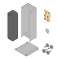 Kit échangeur de barrage pour pompe à chaleur GSHP 05 - 09 kW