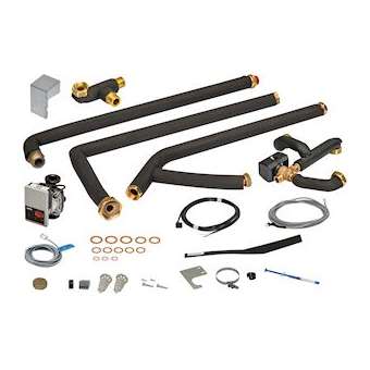 Kit hydraulique de raccordement pompe à chaleur GSHP - circuit avec V3V|De Dietrich-DDQ7610411