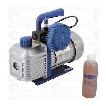 Pompe à vide 2 étages R32 71l/min 15µ électrovanne|Diff-VLL905124