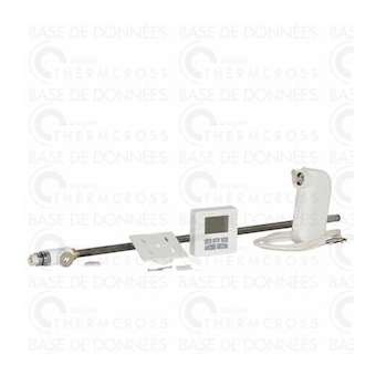 Résistance WIRELESS 750W blanche|Diff-VLLANRE0750CFP01-IR