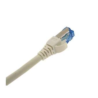 Cordons de brassage CAT6A S/FTP LSOH 1 m blanc|Gigamedia-GGMCAT6AS1MWH
