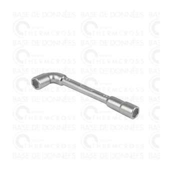 Clé à pipe débouchée 10mm|Diff-VLL902576