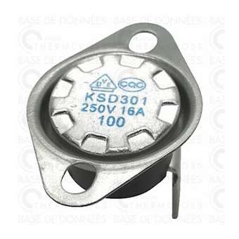 Thermostat bimétallique à bride 160DEGC|Diff-VLL150186