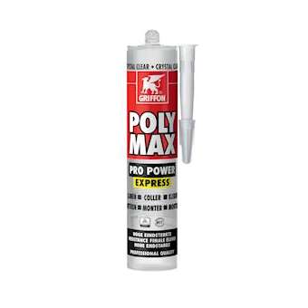 Poly Max Pro Power Express crystal - cartouche 300 G|Griffon france-GF26312633