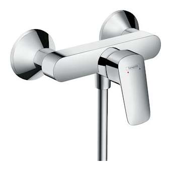 Mitigeur douche C2 avec cartouche à 2 vitesses chromé|Hansgrohe-HA371601000