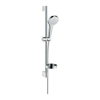 Set Croma Select S 110 Vario / Unica'Croma 0,65m avec porte-savon blanc/chromé|Hansgrohe-HA326566400