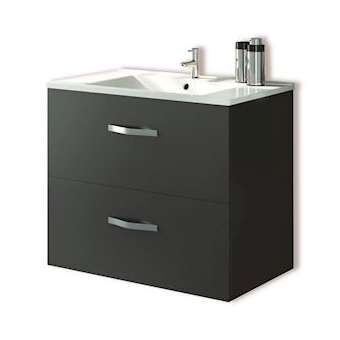 Sous-vasque ANGELO L600 2 coulissants - Graphite|Neoform industries sas-UIDA2344490