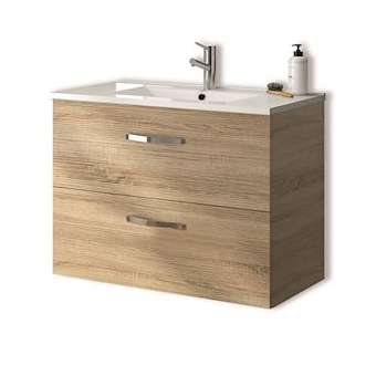 Sous-vasque ANGELO L700 2 coulissants - Chêne Bardolino Naturel|Neoform industries sas-UIDA2344568