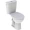 Pack WC au sol BASTIA SH 'Rimfree' abat standard