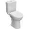 Pack WC au sol Geberit Renova Comfort SH, surélevé, RFree, abat ral déclips, blc