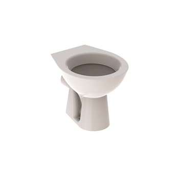 Cuvette au sol pr enfant Geberit Bambini cuvette de WC sans trou abat. WCx45 Blc|Geberit-GBR500.930.00.1