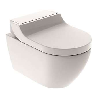 Modèle d'exposition Geberit AquaClean Tuma Comfort: Blanc / Verre|Geberit-GBR146.296.SI.1