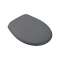 Abattant ORLY 2 gris anthracite polypropylène 1,25kg