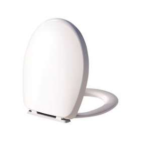 Abattant ORLY 2 blanc polypropylène 1,25kg. Vendue en sachet.|Dubourgel grange-DBGABO2DBLSAC