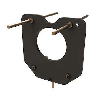 PLAQUE RENFORT CLOISON CREUSE|Siamp cedap-S6I34106010