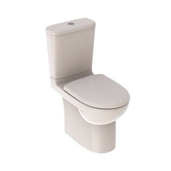 Pack WC au sol Geberit Prima, abattant ralenti, blc, B38cm, H83cm, T67cm|Geberit-GBR08324300000101