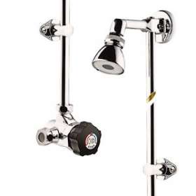 Mitigeur alpa bouton noir pomme orientable|Presto-PSR35901