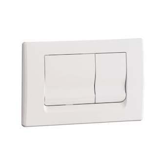 Façade avant 2 volumes seule blanche pour bâti-support avec réservoir|Presto-PSR18612