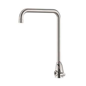TEMPOMATIC MIX PRO lav. M3/8' mit. piles 6V à bec orientable|Delabie-DL5495257