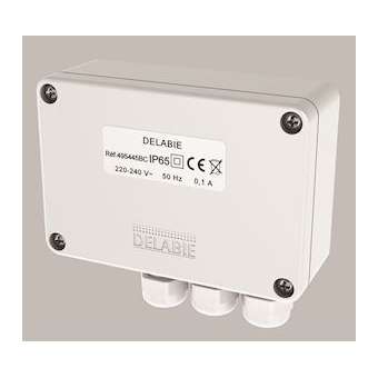 Boîtier électronique 230/12V multifonction pour TEMPOMATIC|Delabie-DL5495445BC