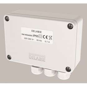 Boîtier électronique 230/12V multifonction pour TEMPOMATIC|Delabie-DL5495445BC