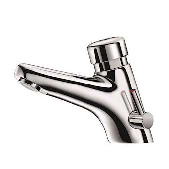 TEMPOMIX 2 AB lavabo F3/8' mit. tempo. ~7sec + rob. arrêt|Delabie-DL5700001