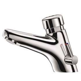 TEMPOMIX 2 AB lavabo F3/8' mit. tempo. ~7sec + rob. arrêt|Delabie-DL5700001
