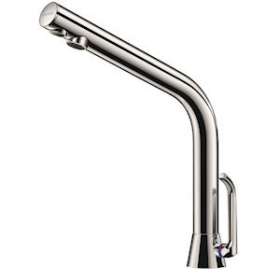 BINOPTIC MIX lavabo M3/8' mitigeur H.250 mm à piles 6V|Delabie-DL5498MCHLH