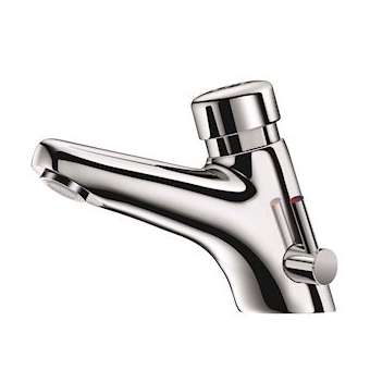 TEMPOMIX 2 lavabo F3/8' mitigeur tempo. ~7sec + rob. arrêt|Delabie-DL5700000