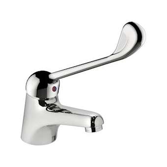 Mitigeur de lavabo bec fixe h 53,5 mm commande coude sans vidage|Sanifirst-SAN75615