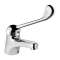 Mitigeur de lavabo bec fixe h 53,5 mm commande coude sans vidage