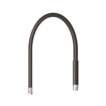 Flexible cuisine qualité alimentaire FF1/2' noir L.0,95 m|Delabie-DL5433095CH