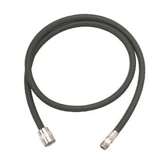 Flexible nylon noir L.1,50 m pour douchette d'évier|Delabie-DL5835T1