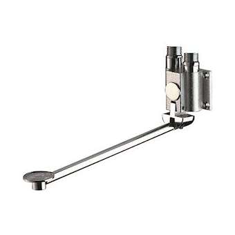 MONOFOOT robinet à pédale MM1/2' fixation murale sans écrou|Delabie-DL5736102