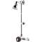 Mitigeur alpa bn pomme orientable raccords coudes