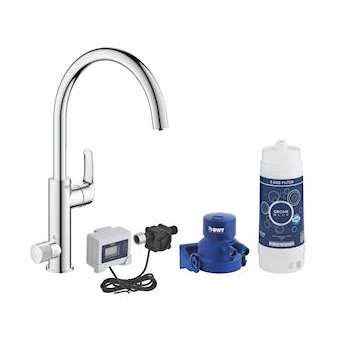 Kit de démarrage GROHE Blue Pure Eurosmart Chromé|Grohe-GO230499000