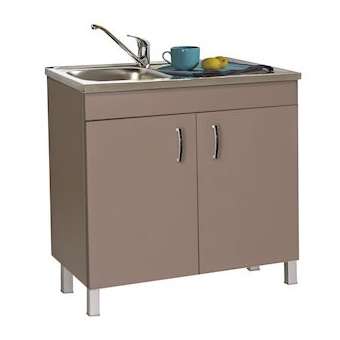 Sous-évier DÉCO CLIP L1000 2 portes - Basalte|Neoform industries sas-UIDS08N12100T