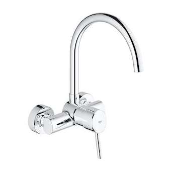 Mitigeur monocommande Evier Concetto Chromé|Grohe-GO232667001