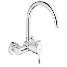 Mitigeur monocommande Evier Concetto Chromé|Grohe-GO232667001
