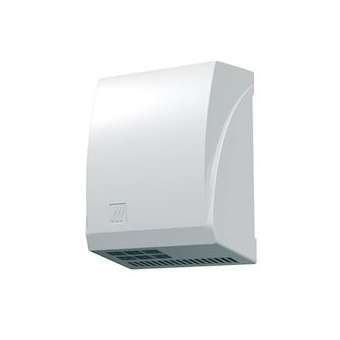 Sèche mains 2600 W 290 x 265 x 130 mm, classe II, alu. blanc anti-vandalisme|Pellet asc-PT4878225